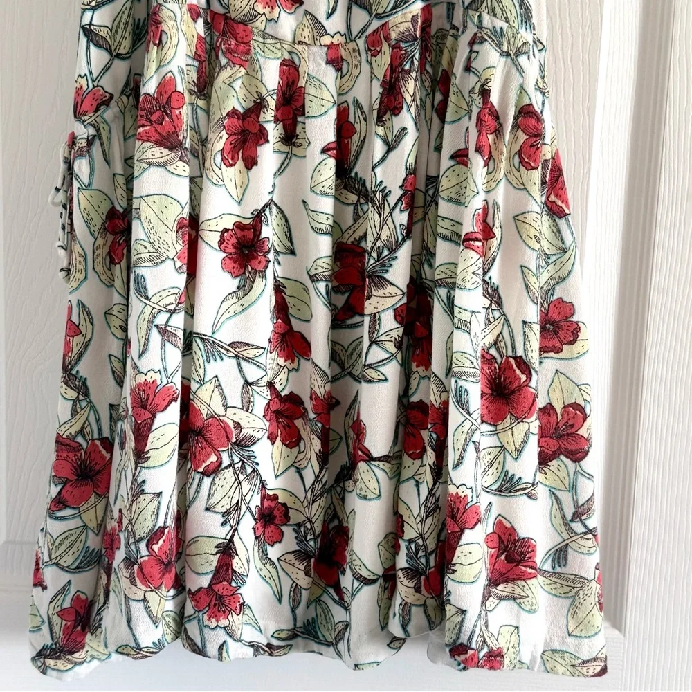Free People Dear You Floral Printed Mini Dress Large - Picture 7 of 10